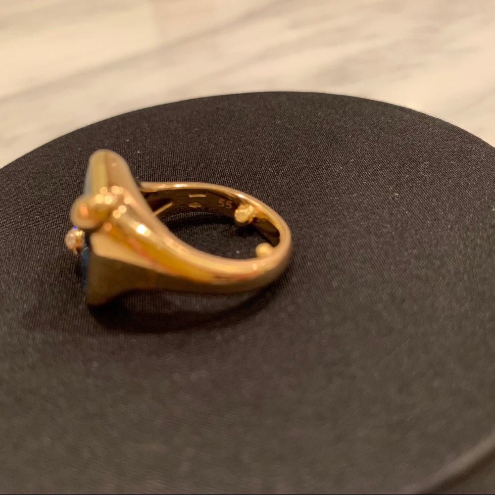 Pomellato Ritratto Topaz & Diamond Ring - Picture 9 of 15